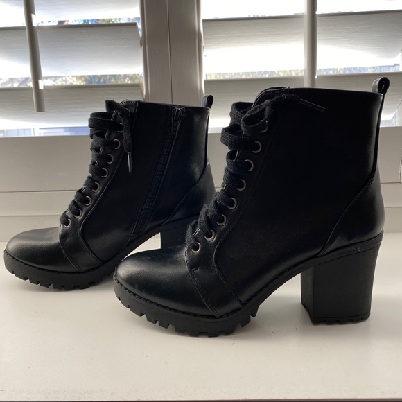 time and tru combat boots